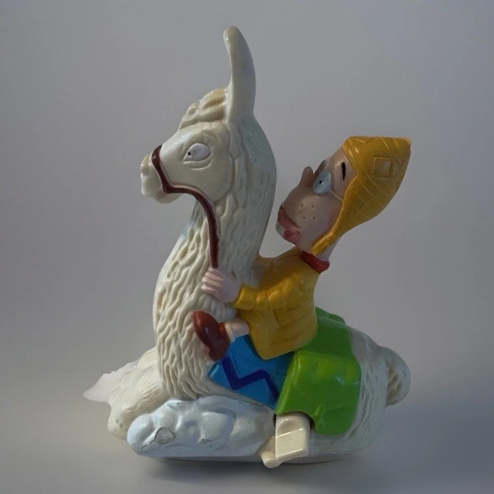 Burger King Jimmy Neutron Carl Wheezer Llama Toy Figure 2005‎ Nickelodeon Kids